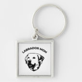 Labrador mama sleutelhanger (Voorkant)