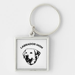 Labrador mama sleutelhanger
