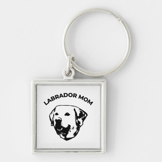 Labrador mama sleutelhanger (Voorkant)