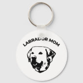 Labrador mama sleutelhanger (Voorkant)