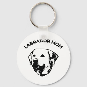 Labrador mama sleutelhanger
