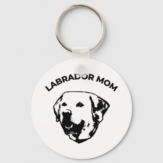 Labrador mama sleutelhanger (Voorkant)