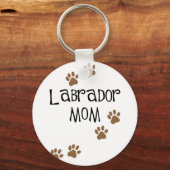 Labrador mama sleutelhanger (Voorkant)