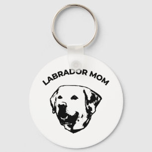Labrador mama sleutelhanger