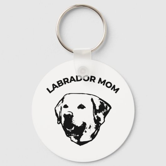 Labrador mama sleutelhanger (Voorkant)