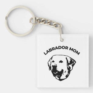 Labrador mama sleutelhanger