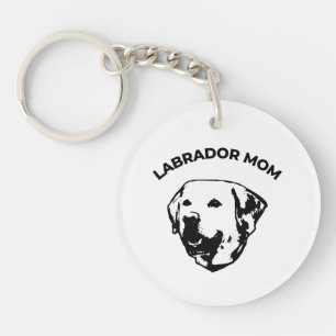 Labrador mama sleutelhanger