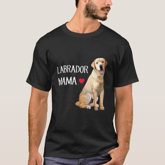 Labrador Mama T-shirt (Voorkant)