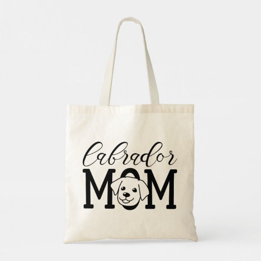 Labrador mama tote bag (Achterkant)