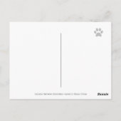 Labrador Mam's Kitchen Briefkaart (Achterkant)