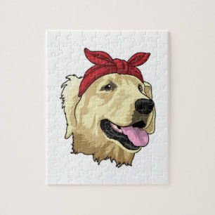 Labrador met Bandana Legpuzzel