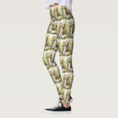 Labrador met Pasen Eieren Leggings (Links)