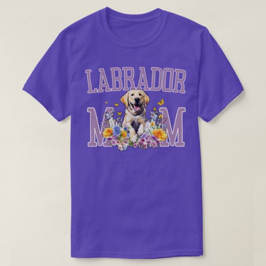 labrador moeder 3 t-shirt (Design voorkant)