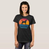 Labrador Moeder Hond Silhouet Labrador Retri T-shirt (Voorkant volledig)