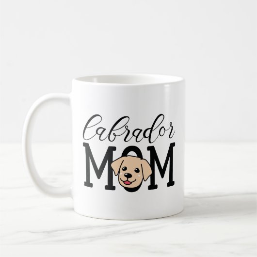 Labrador Moeder Koffiemok (Links)
