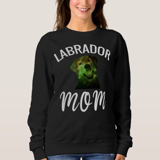 Labrador Moeder Lab Moeder Trui (Voorkant)