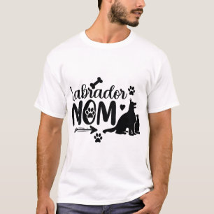 Labrador Moeder SVG � Honden Silhouette & Pootafdr T-shirt