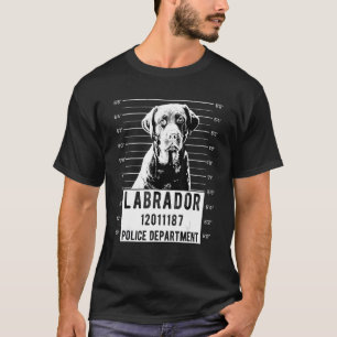 Labrador Mok Shot Strafhond T-shirt