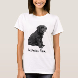 Labrador Mom - Black Lab Mom T-shirt