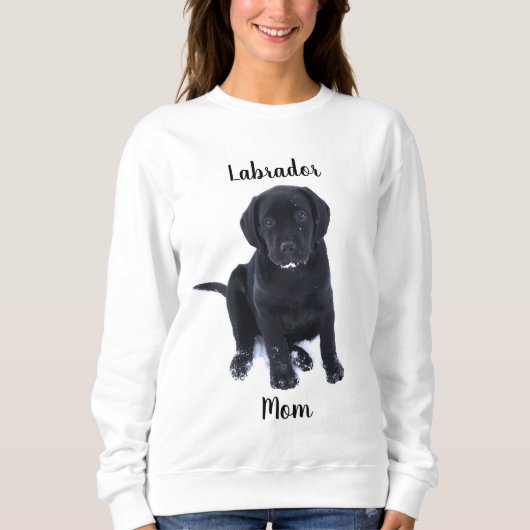 Labrador Mom - Black Lab Mom Trui (Voorkant)