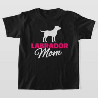 Labrador Mom Labrador Retriever Hondenliefhebber T-shirt