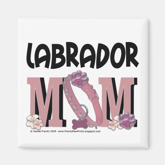Labrador MOM Magneet (Voorkant)