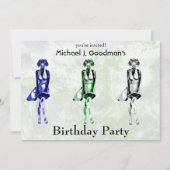 Labrador Monroe - Style sjabloon uitnodiging (Voorkant)