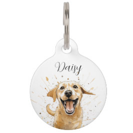 Labrador naamplaatje ID-tag Huisdierpenning