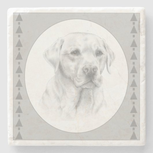 Labrador onderzetters (Voorkant)