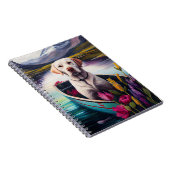 Labrador op een peddel: een Schilderachtig avontuu Notitieboek (Rechterzijde)