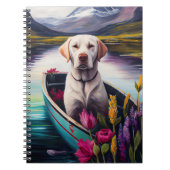 Labrador op een peddel: een Schilderachtig avontuu Notitieboek (Voorkant)