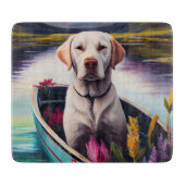 Labrador op een peddel: een Schilderachtig avontuu Snijplank (Voorkant)