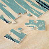 Labrador op het strand legpuzzel (Zijkant)