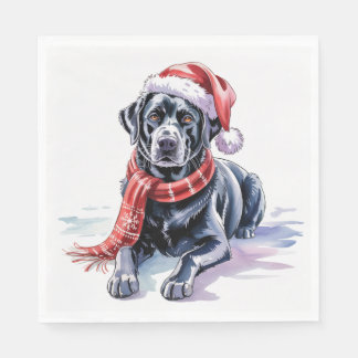 Labrador papieren servet
