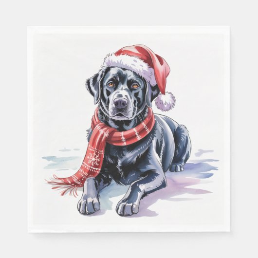 Labrador papieren servet (Voorkant)
