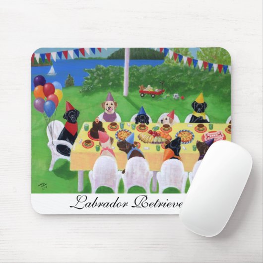 Labrador Party Muismat (Met muis)