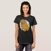 Labrador poedelmix t-shirt (Voorkant volledig)