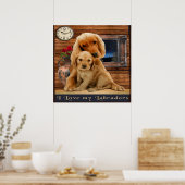Labrador-posters Poster (Keuken)