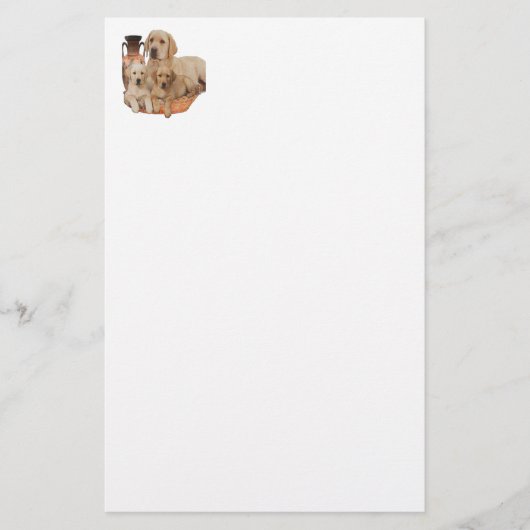 Labrador-producten Briefpapier (Voorkant)
