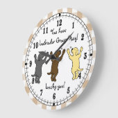 Labrador Puppies Group Hug Grote Klok (Hoek)