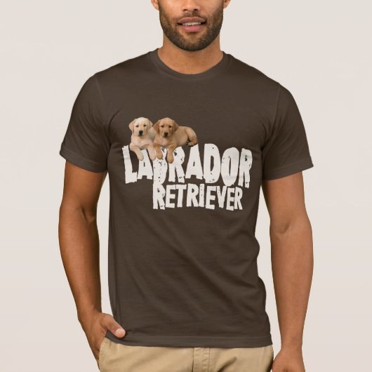 Labrador-Puppies T-shirt (Voorkant)