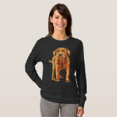 labrador puppy 14 t-shirt (Voorkant volledig)