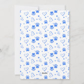 Labrador Puppy Dad Valentijnsdag Feestdagenkaart (Achterkant)