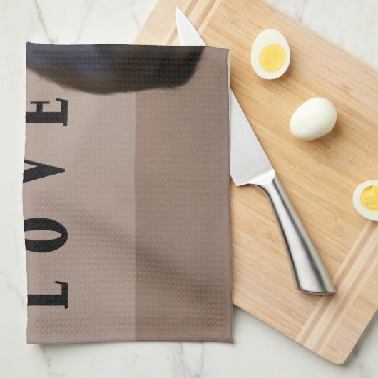 Labrador Puppy Keukenhanddoek (Quarter Fold)