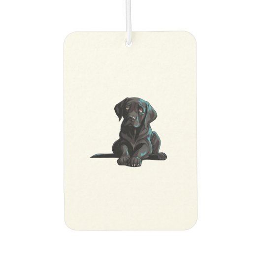 Labrador Puppy Luchtverfrisser (Voorkant)