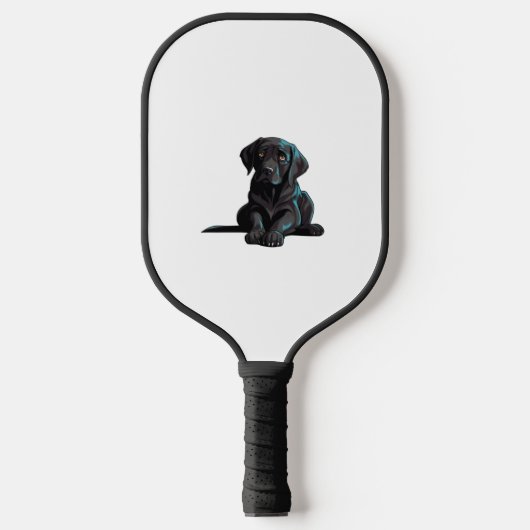 Labrador Puppy Pickleball Paddle (Voorkant)