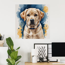 Labrador Puppy Poster | muurkunst