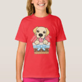 Labrador Puppy T-shirt (Voorkant)