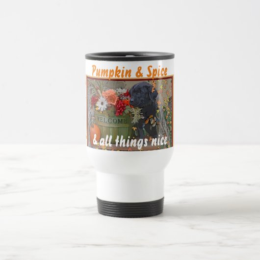Labrador Puppy Travel Mug Reisbeker (Center)