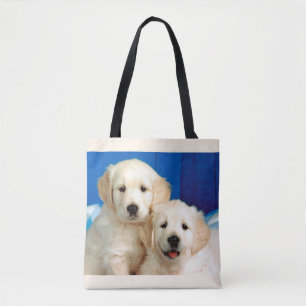 Labrador puppy's tote bag
